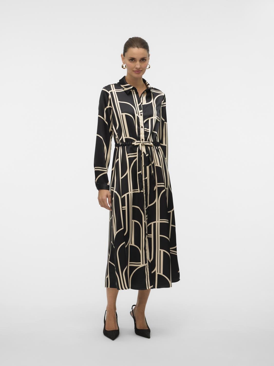 VMHADLEY Long Dress - Black - VERO MODA & VILA Bergvik